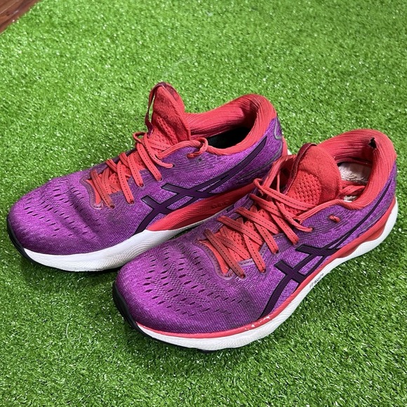 ASICS Women's Gel Nimbus 24, Orchid Black US 9 EU 39 EUC ASICS Running Shoes - Picture 3 of 8